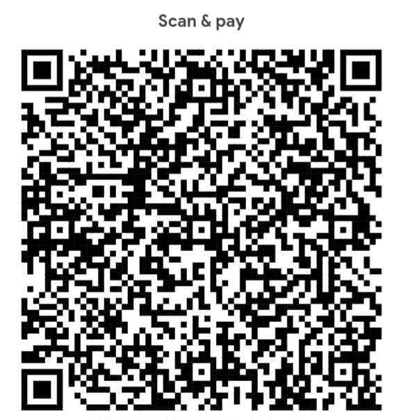 UPI QR code for Discover A New Dawn, UPI ID 8697105299@okbizaxis.
